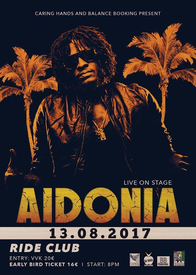 Aidonia European Tour Dj MeSs